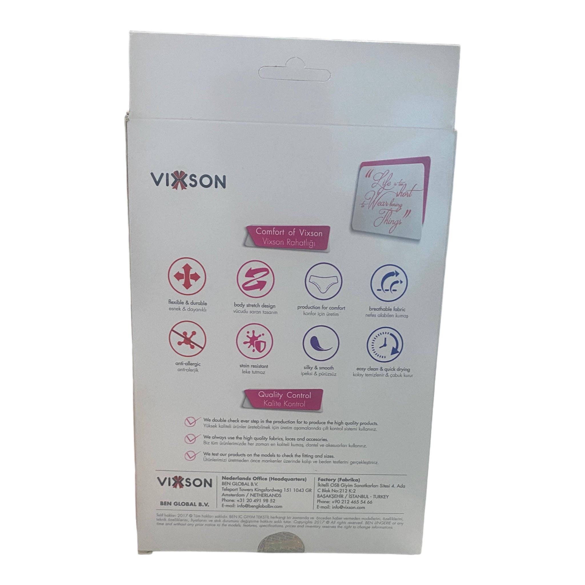 Kinky Pleasure - Wholesale Lingerie Set - Women's - Vixson - VN-0096 - Female Lingerie - One Size S-L - Black2