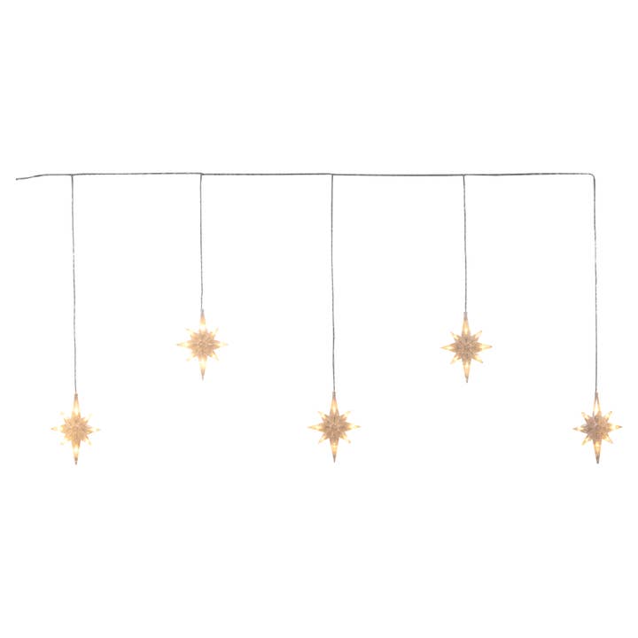 LumaBase - Wholesale String Lights - Electric North Star Curtain String Lights