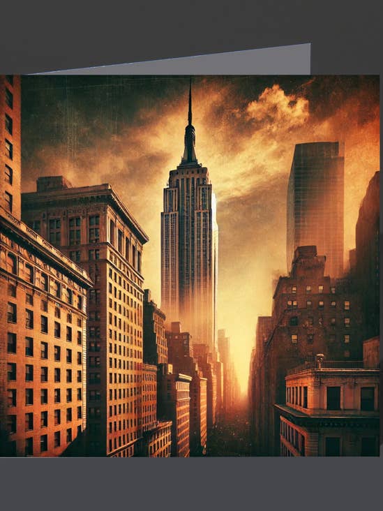 Empire State 01 / Hilsen Kort for engroshandel hos Eliot Siegel & The British Art Gallery