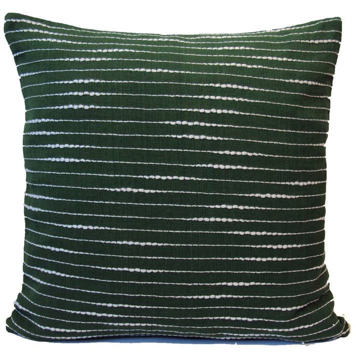 Kissenbezug, gestreift, Baumwolle, 40 x 40 cm für den Großhandel von Designs Emporium