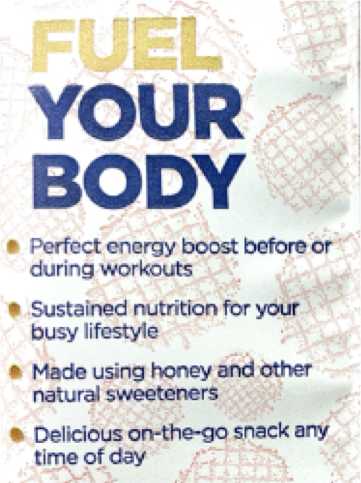 3Bros - Wholesale Cookie - HONEY BOOSTER ENERGY WAFFLES – 8 count1