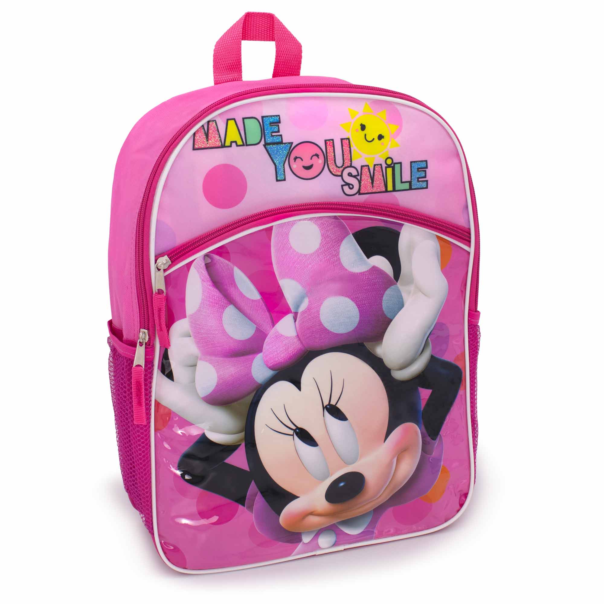 DIBSIES - Wholesale Backpack - Kids - Minnie Mouse Backpack - Made You Smile - 16"1