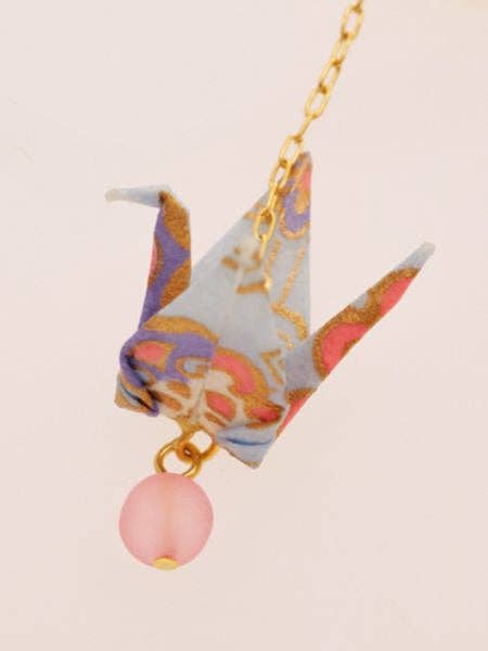 Ametsuchi by Amina Collection – wholesale Dangle earrings – ORIGAMI Crane Earrings - SARASA5