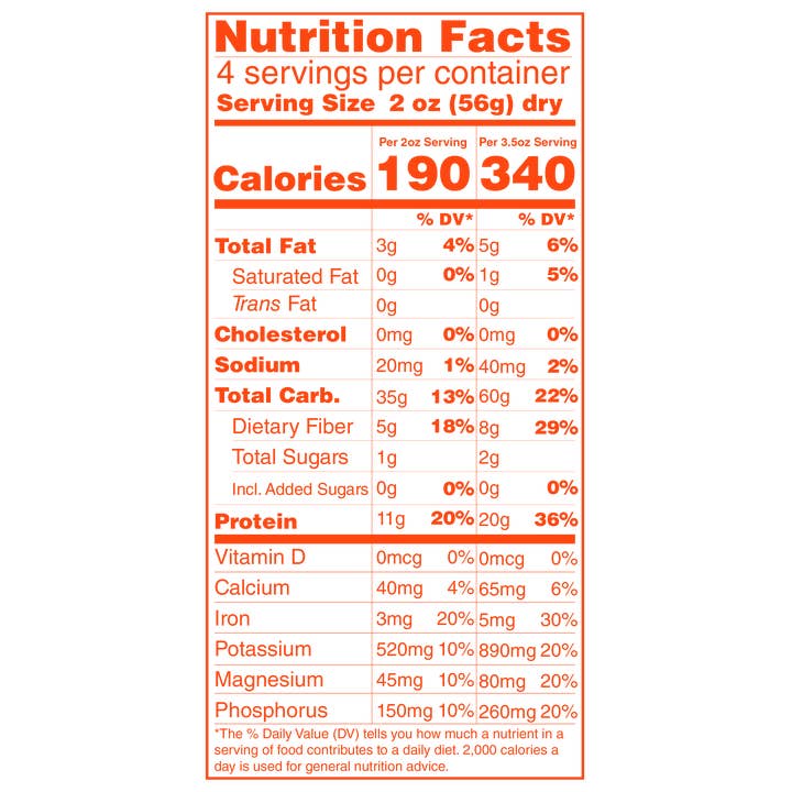 Banza - Wholesale Pasta - Banza Rigatoni 6-Pack | High Protein, Lower Carb, GF Pasta