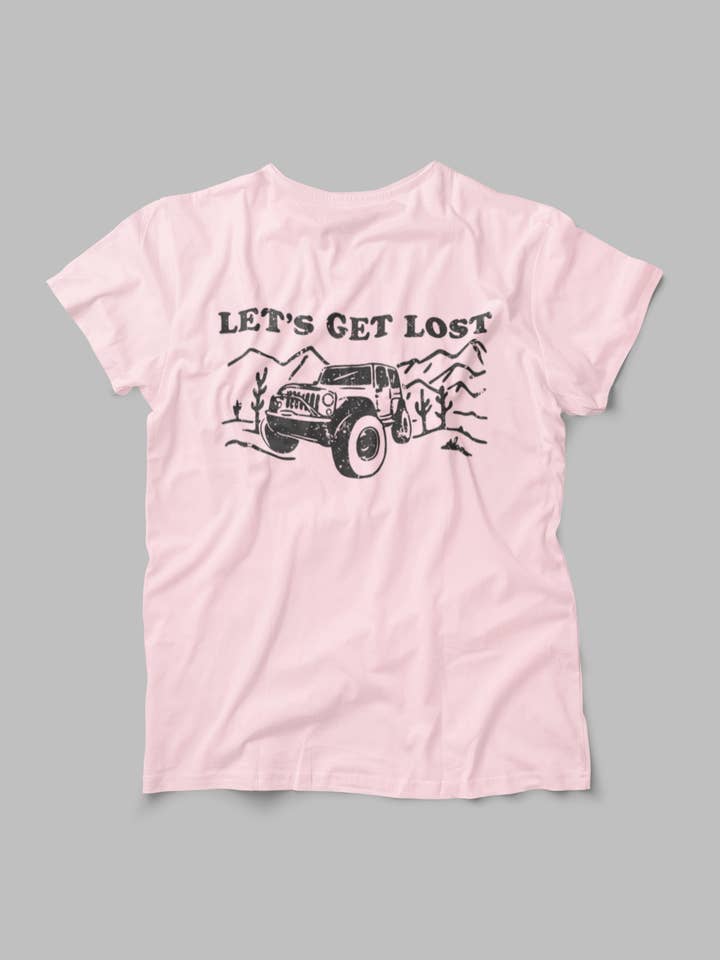 Happy Baxter - Wholesale Screen Printed T-Shirt - Women's - Let's Get Lost7