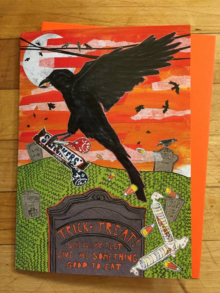 Halloween Greeting Card for wholesale by Sunde White Industries