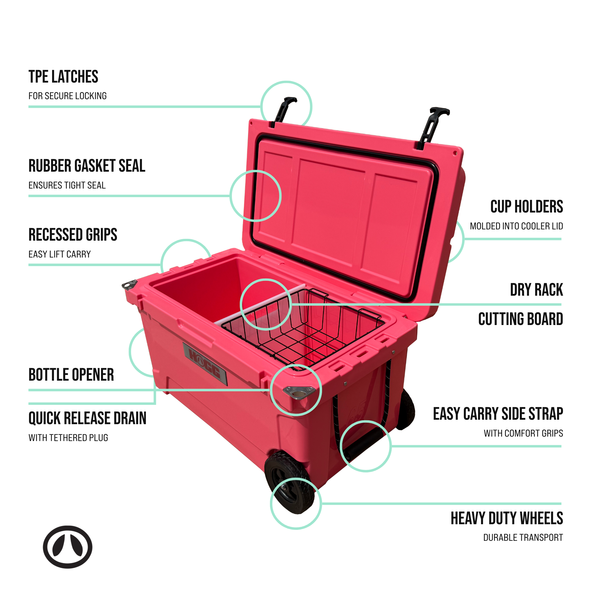 Hogg Outfitters - Vendita all'ingrosso Borsa termica/frigo - Borsa Termica 65QT8