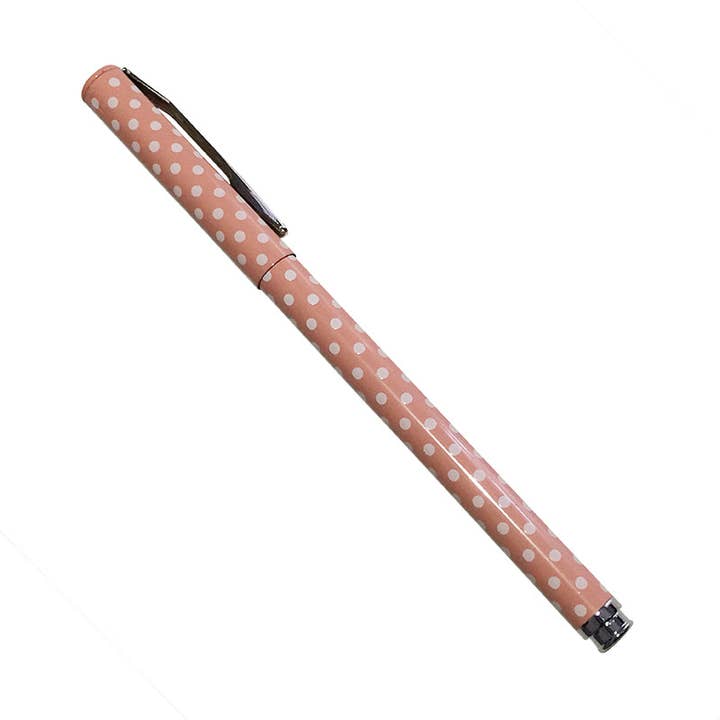 PEN - Coral Dot for wholesale by Harper Bee