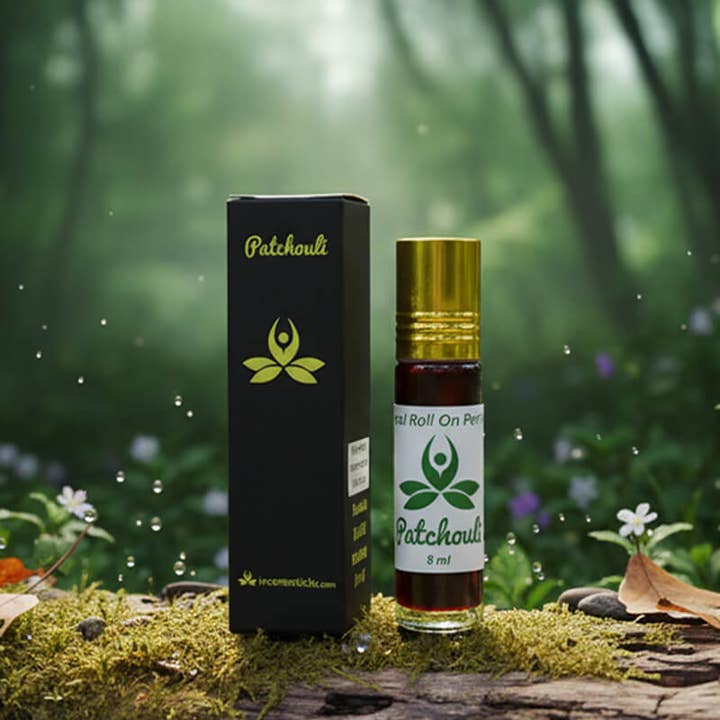 Profumi roll-on al patchouli per la vendita all'ingrosso da parte di Incense Sticks