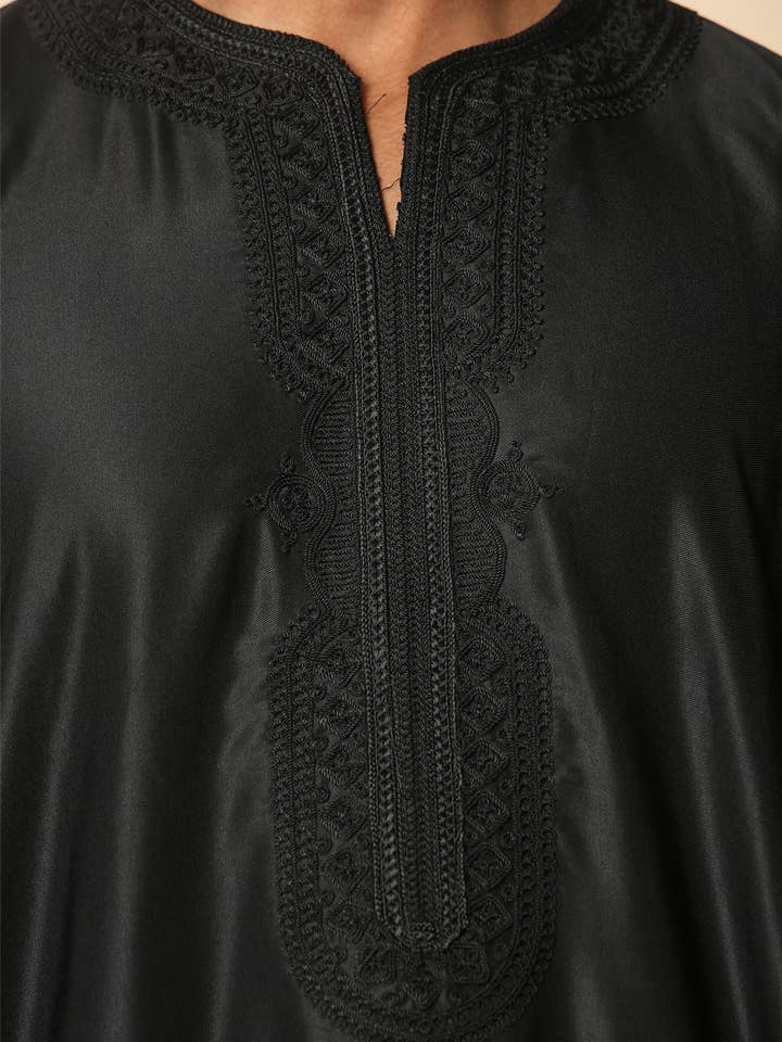 Infinity Leather (Upperclass Fashions Ltd) - Vente Peignoir – homme - Djellaba Jubba Robe Marocaine pour Homme Eid20