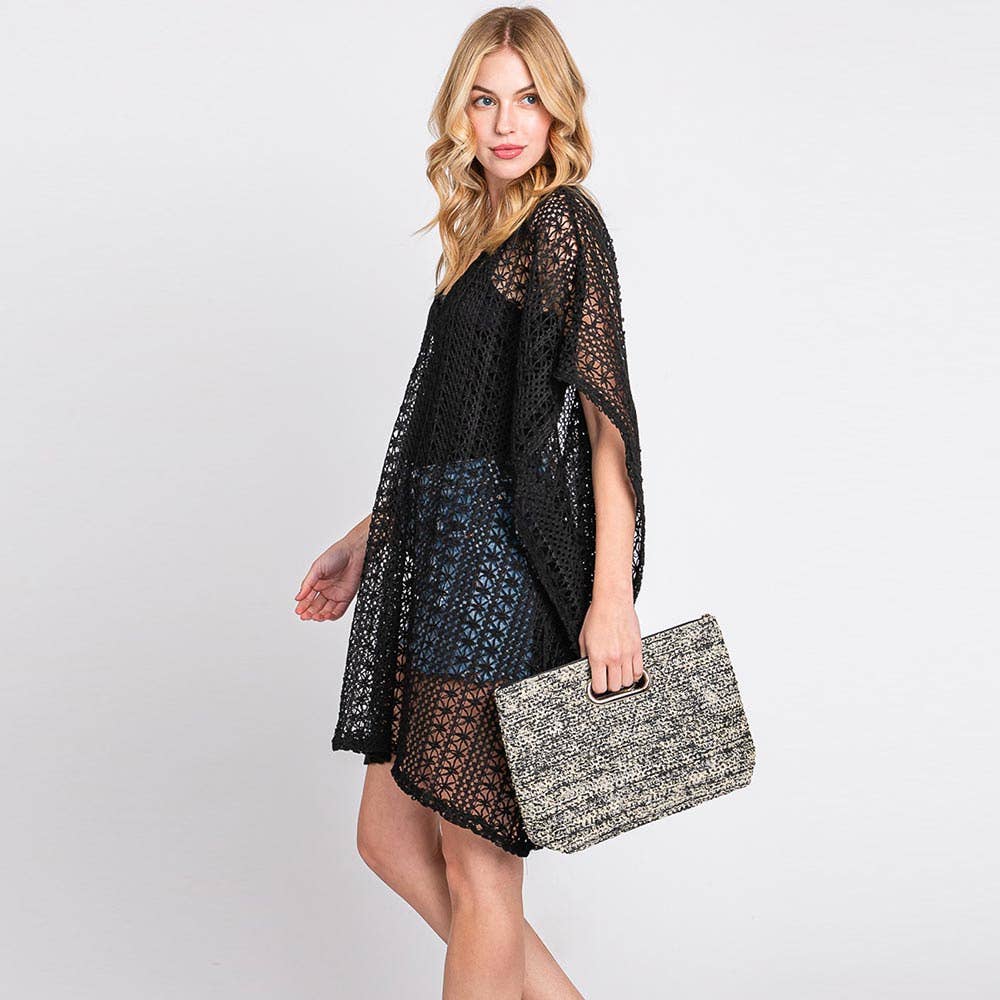 Sensibling Corp. – Bolsa - Mulher por atacado – Carteira de Palha de Cores Mistas5