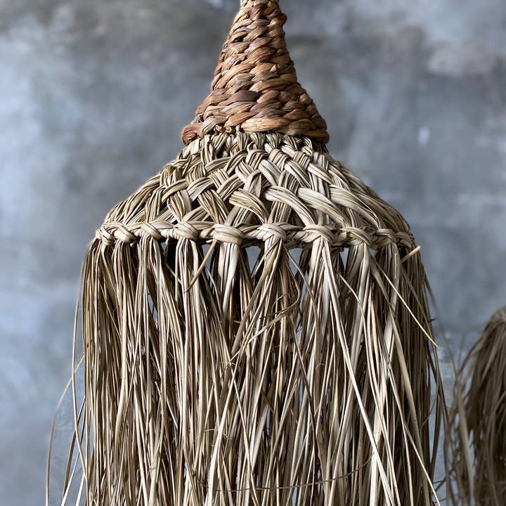 Bazar Bizar Living – Großhandel Kronleuchter/Hängeleuchte – The Playa Pendelleuchte - Natur - M
