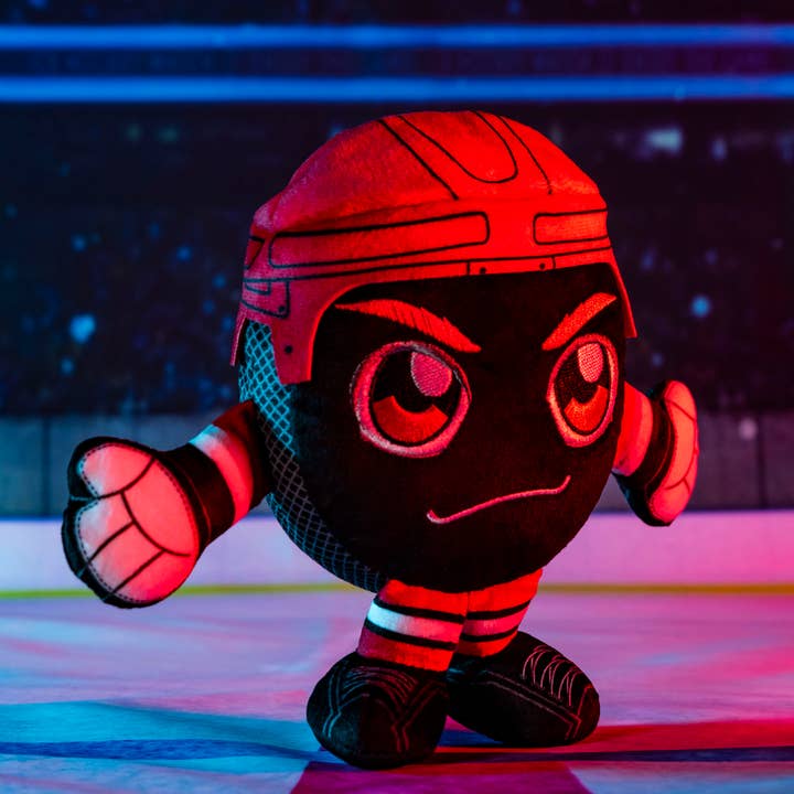 Uncanny Brands - Wholesale Stuffed/Plush Toy - Kids & Baby - Bleacher Creatures Carolina Hurricanes 8" Hockey Puck Plush