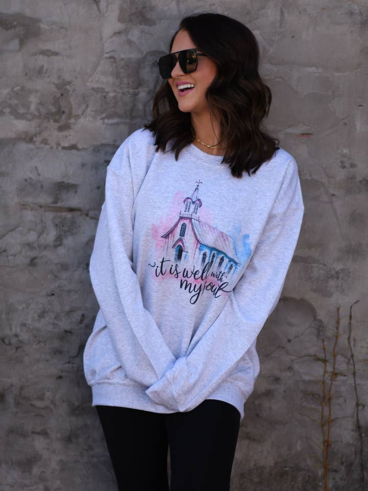 It Is Well With My Soul Tee/Sweatshirt for wholesale by P&PD Wholesale