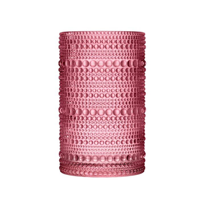 Greenline Goods - Wholesale Drinking Glass/Cup - Hobnail Drinking Glasses - Wine 14 oz ( Set of 4 )3