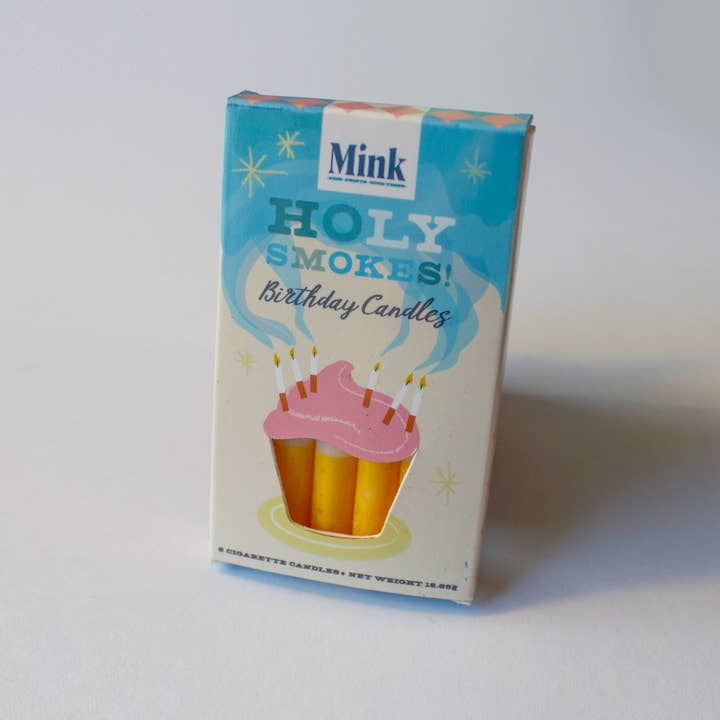 Mink - Wholesale Cake Candle - Holy Smokes! Cigarette birthday candles9
