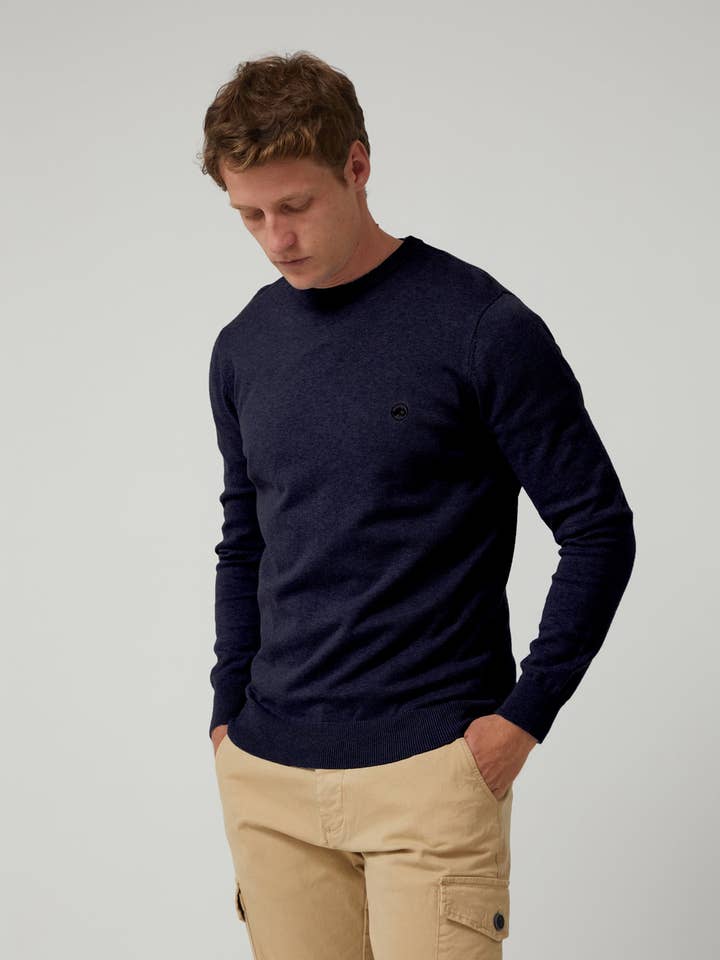 Maglia Sottile Blu Marino per la vendita all'ingrosso da parte di ALTONADOCK