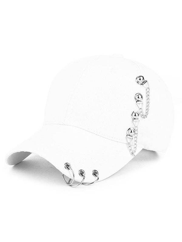 Sheer Trend - Wholesale Baseball Cap - Women's - Hip-Hop Style Metal Ring Cap2