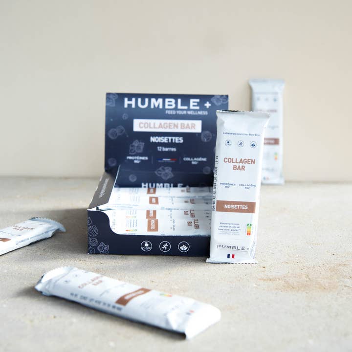 HUMBLE+ - Wholesale Snack Bar - Collagen Bar: collagen protein bar x 12