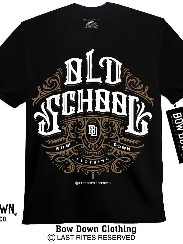 Old School 3 Bruin voor wholesale door Bow Down Clothing