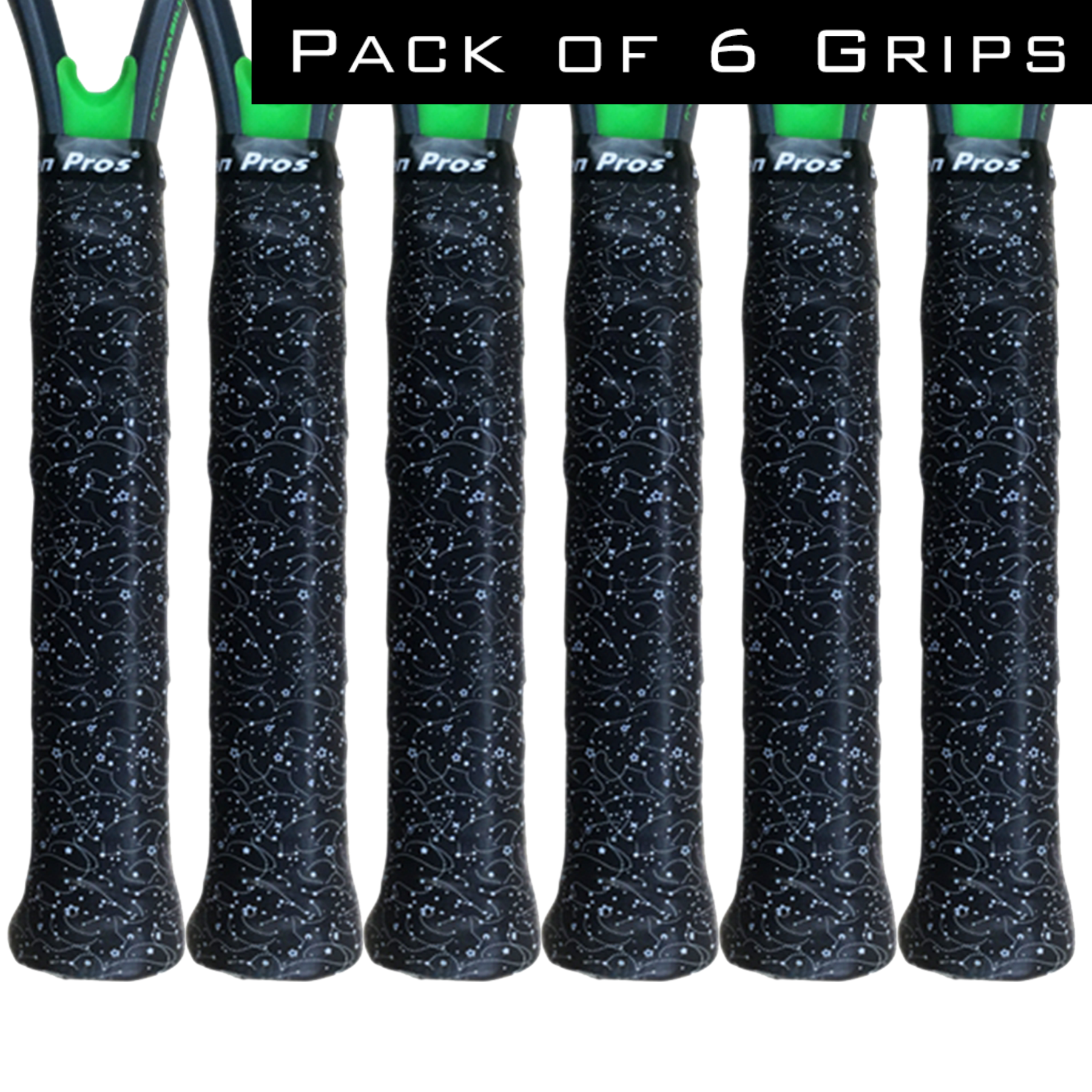 Alien Pros - Wholesale Sporting Accessories - [US] Alien Pros Tennis Racket Grip Tape C-Tac (6 Grips)6