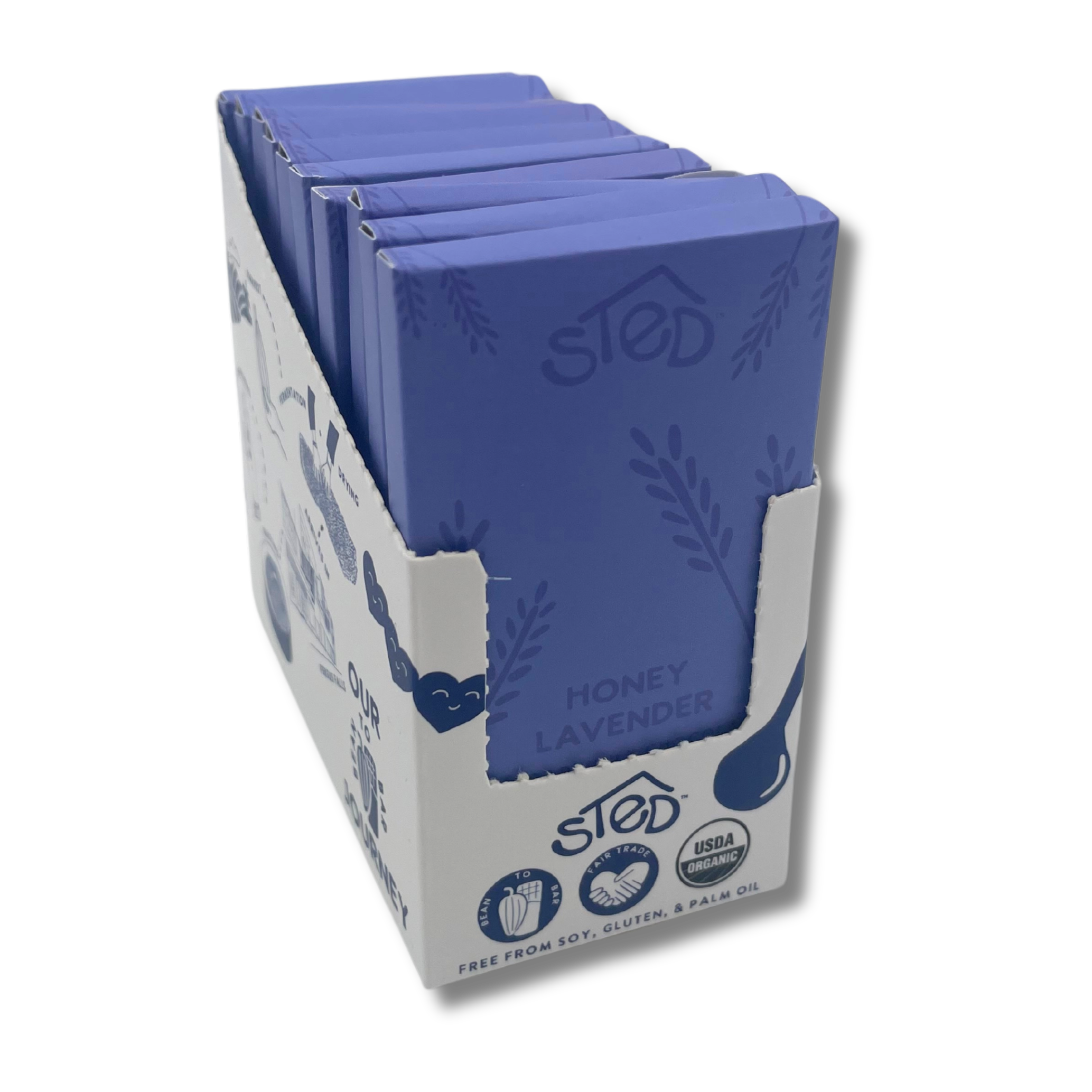 Sted Foods - Wholesale Chocolate bar - Mini Honey Lavender3