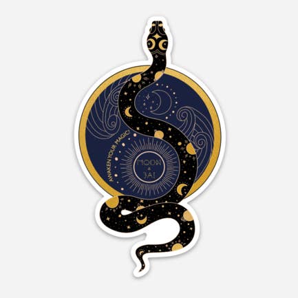Awaken Your Magic Sticker for wholesale by Moon and Jai