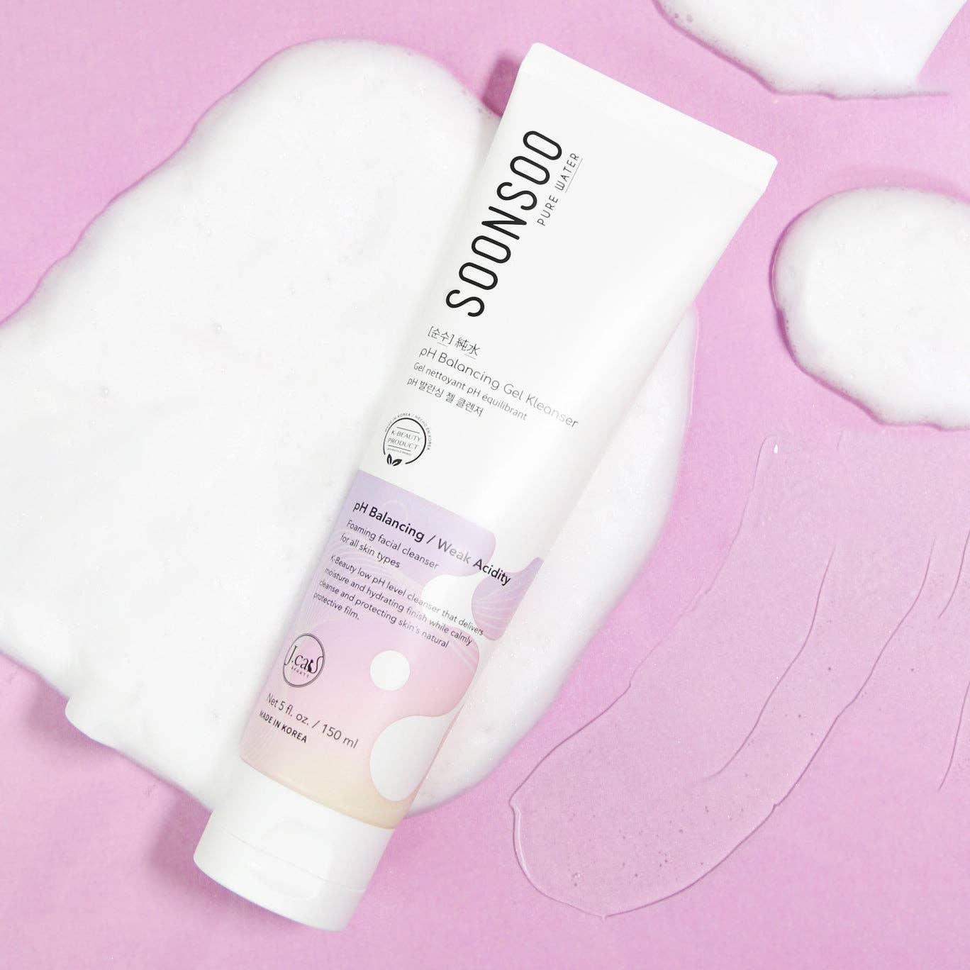 J.Cat Beauty - Wholesale Facial Cleanser - Soonsoo pH Balancing Gel Kleanser1