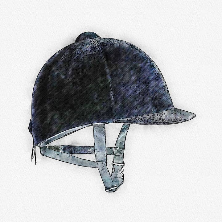 The Gift Horses - Wholesale Gallery Wall Set - Set of 5 Unframed Art Prints - English Riding Equipment - Watercolor Prints6