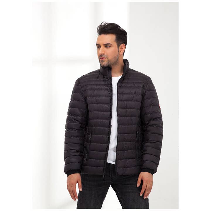 Rokka & Rolla - Wholesale Puffer Jacket - Men's - Men's Ultra Light Packable Down Puffer Jacket1