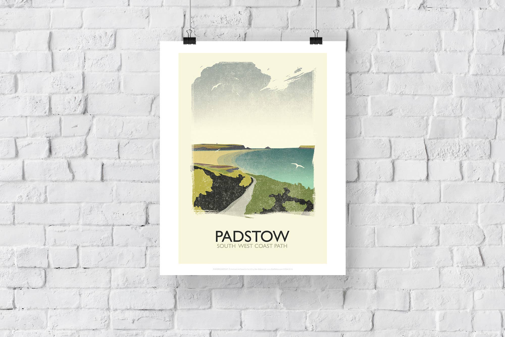 Star Editions - Wholesale Art Print - Padstow - South West Coast Path - 11X14” Premium Art Print2