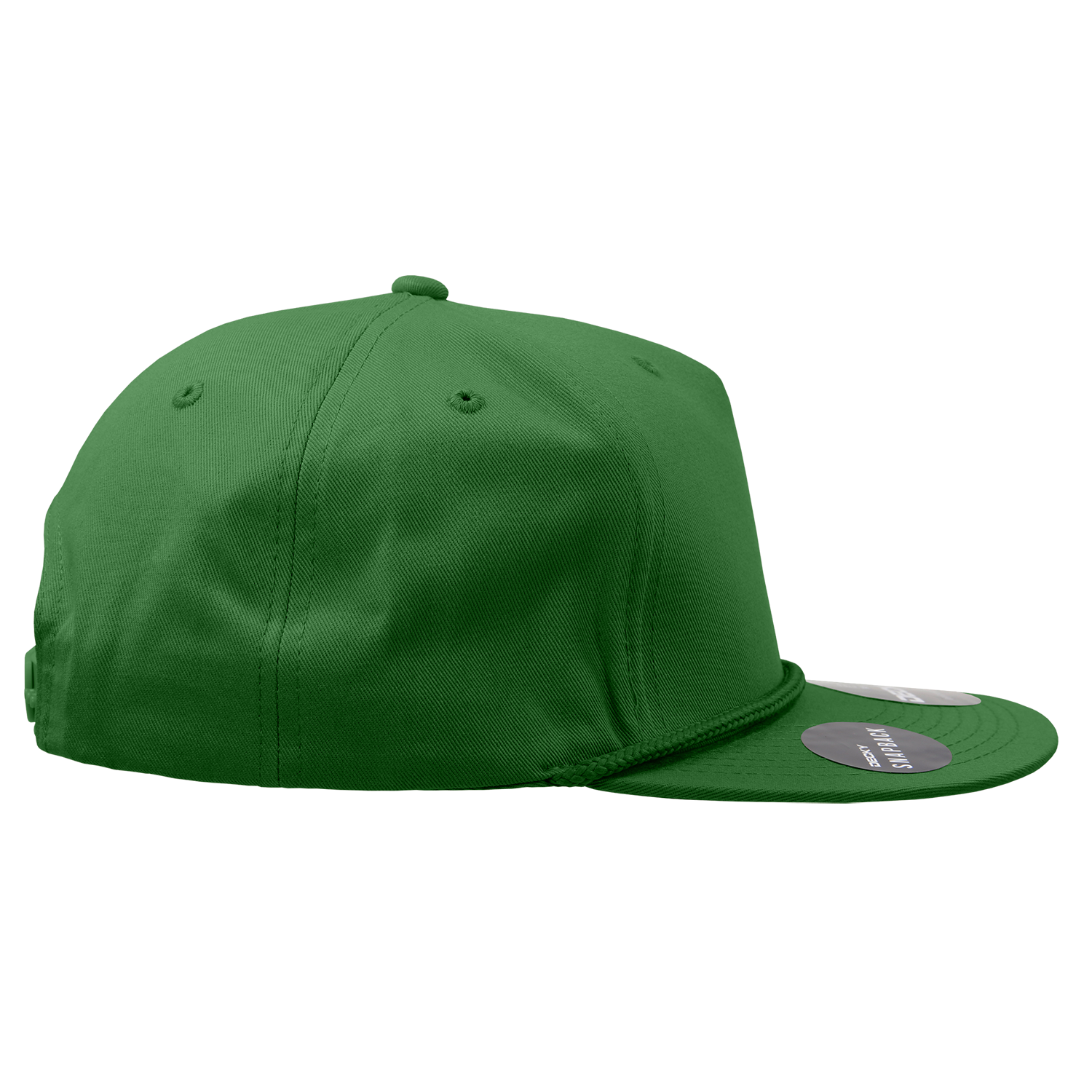 The Park Wholesale - Wholesale Flat-brimmed cap – Men's - Decky 1041 - Classic Flat Bill Golf Hat with Rope, Snapback13