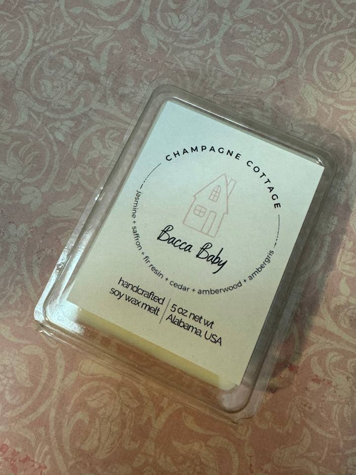 Bacca Baby - Wax Melt for wholesale by Champagne Cottage LLC