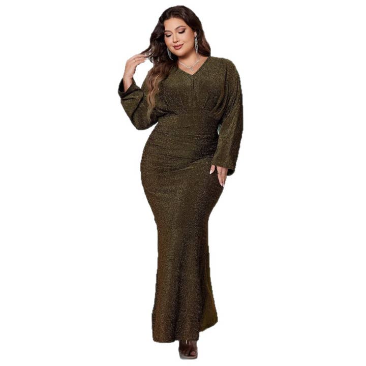 EmberLoom - Wholesale Gown - Women's - Plus Size Sequin Mermaid Evening Gown8