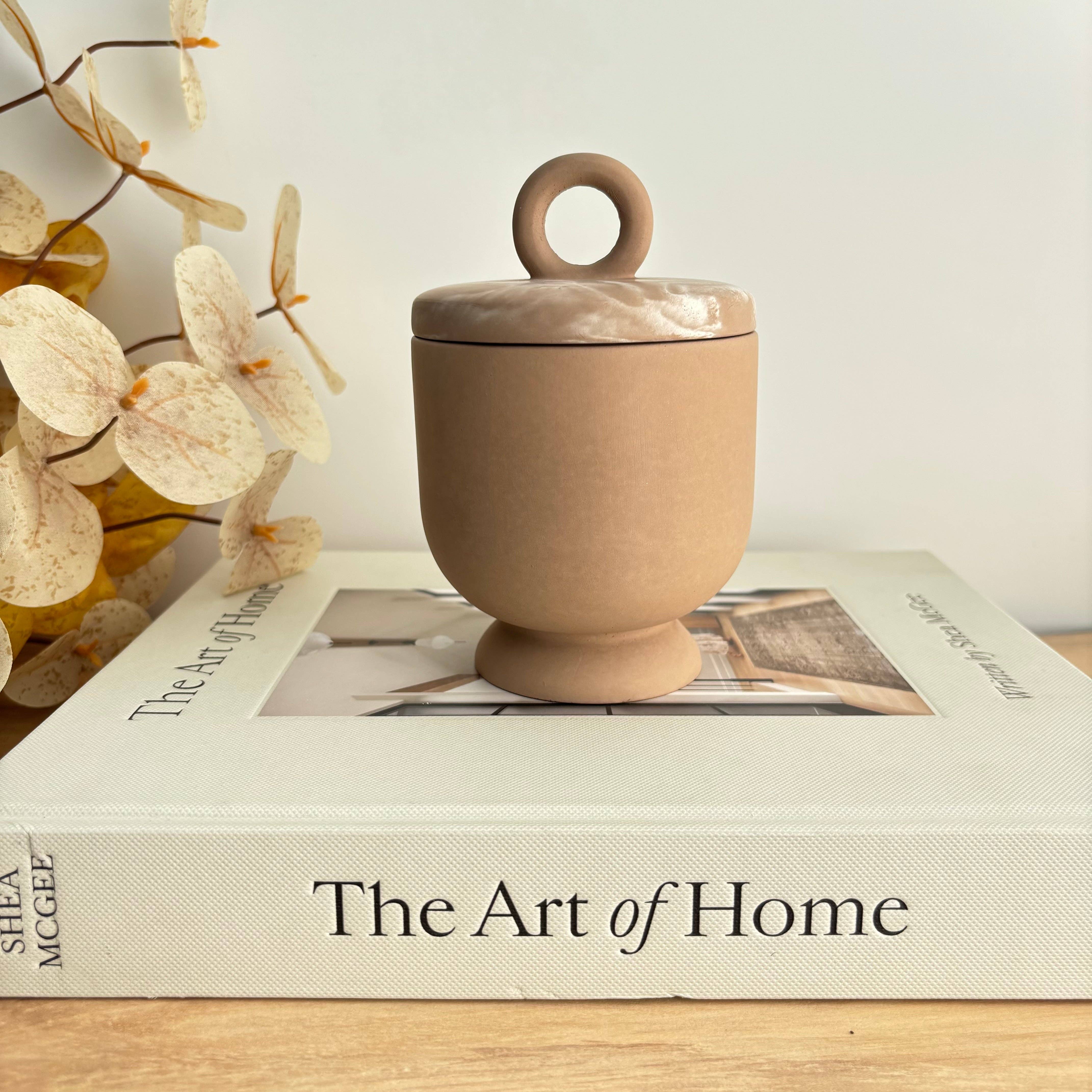 Fancy Concrete - Vendita all'ingrosso Barattoli decorativi - Calista vaso in cemento | Portacotone4