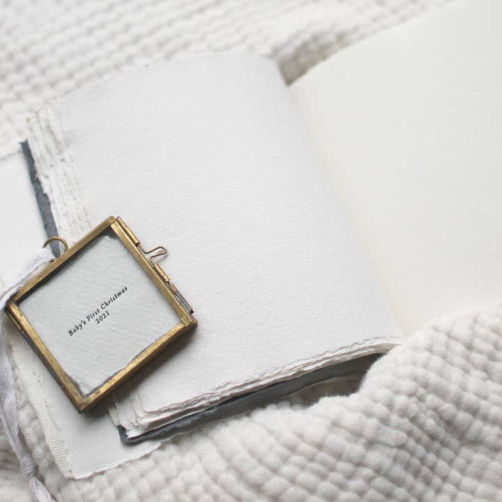 Belinda Love Lee Paperie - Wholesale Christmas Decoration - Blank Ornament, Letterpress Christmas Hanging Ornament