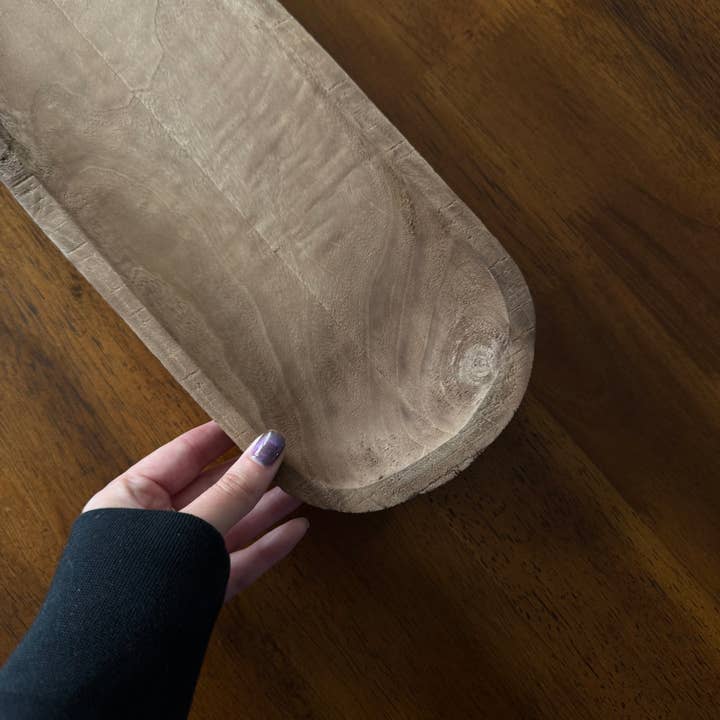 Custom Wooden Wick Candle Boat for wholesale by SZND GOODS