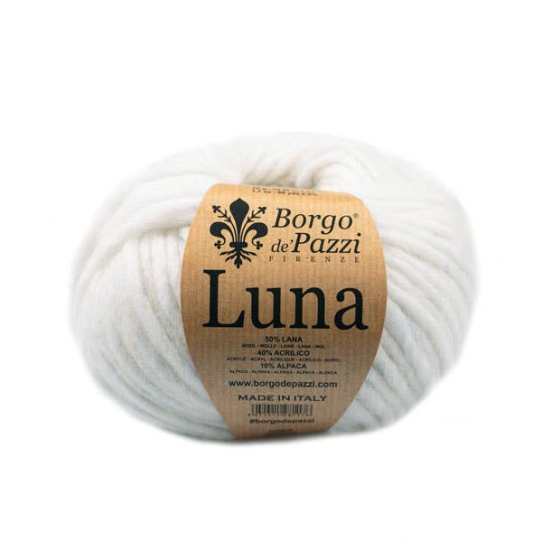 Borgo de' Pazzi - Firenze – Fio por atacado – Luna - Fio de lã multiuso em pacote com 10 novelos de 50 g42