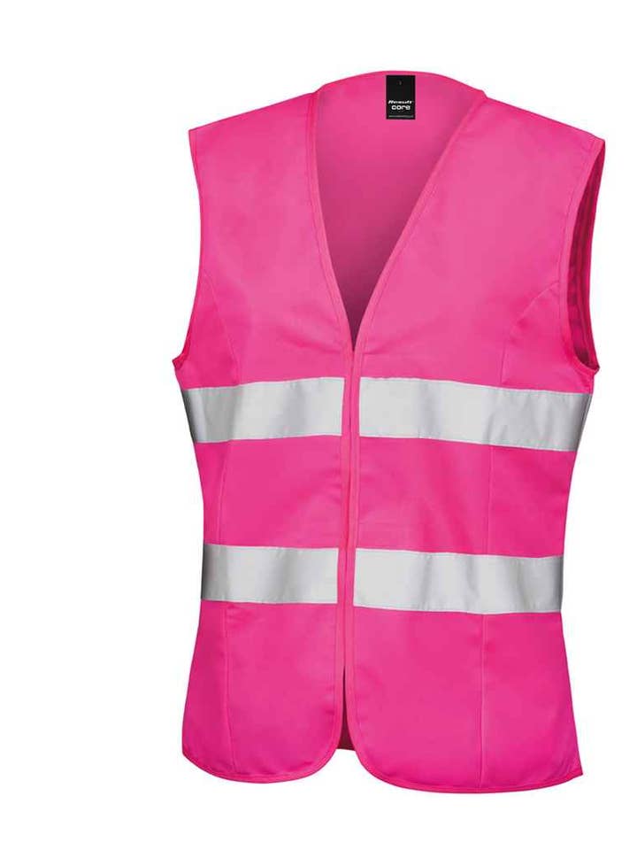 Pierre Francis - Wholesale Outerwear Vest - Women’s - Result - Core Ladies Hi-Vis Vest