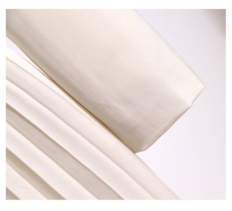 Productseeker - Wholesale Jurk - Dames - Dames blazerjurk met geplooide rok en leren riem18