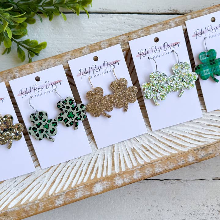 Lucky Shamrocks for engroshandel hos Rebel Rose Designs by Brook