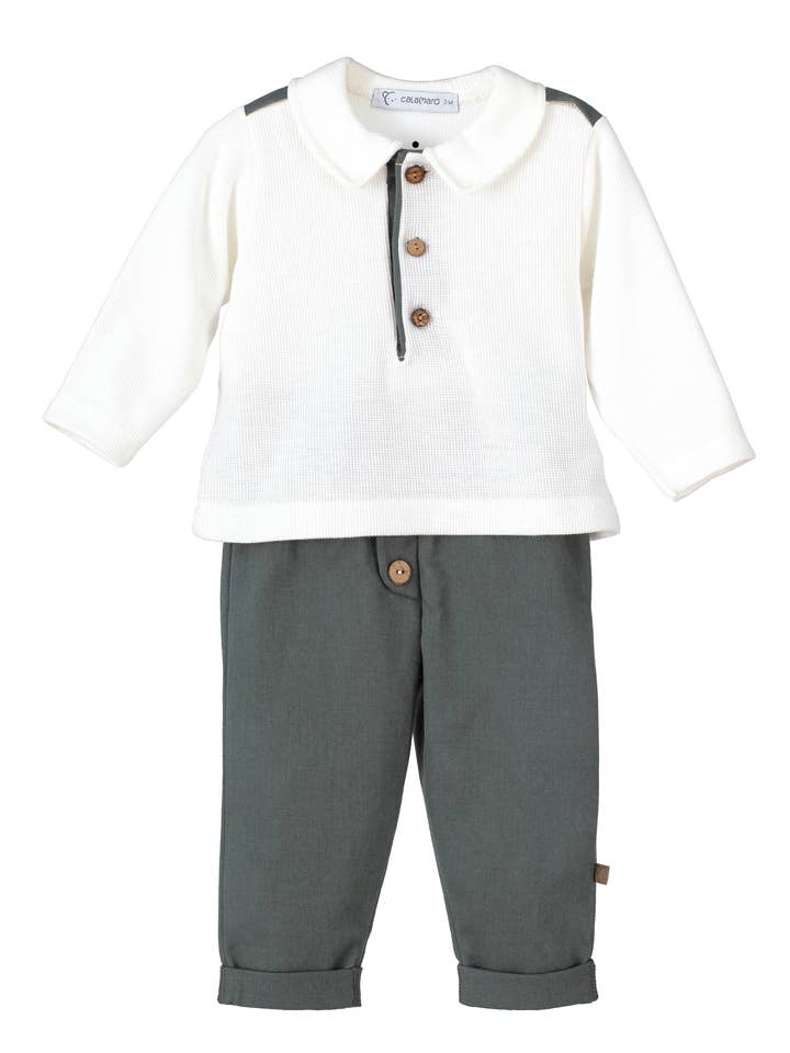 Winter Set Broek Reims - Ref: 17885 voor wholesale door Creaciones Calamaro, S.L