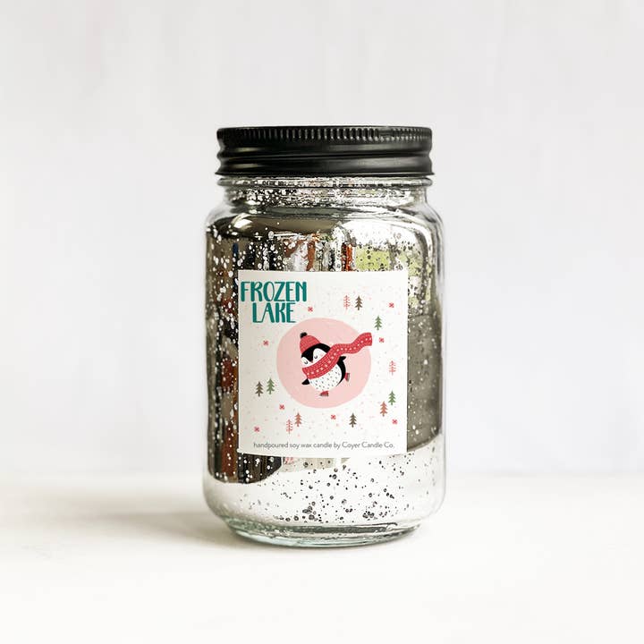 Coyer Candle Co. - Wholesale Jar/Filled Candle - 16 oz Glimmery Pint Jars - *NEW* Winter Scents!