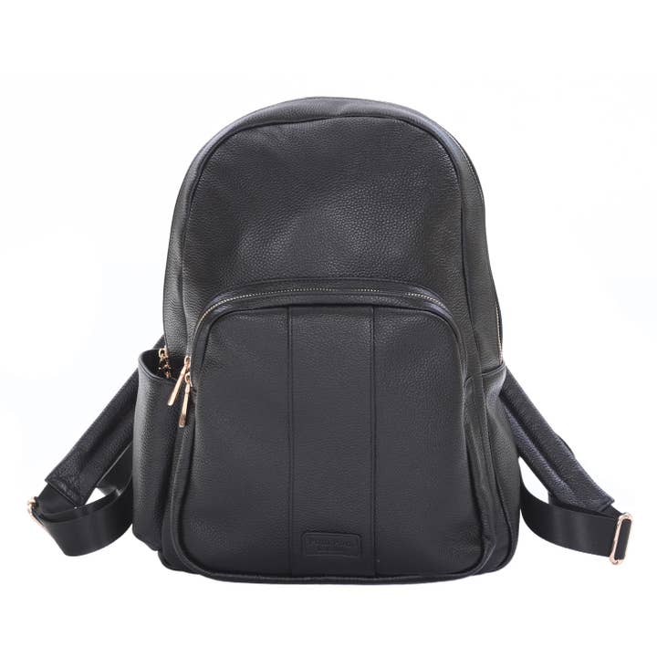 Pom Pom London Richmond Rucksack Black for wholesale by Pom Pom London
