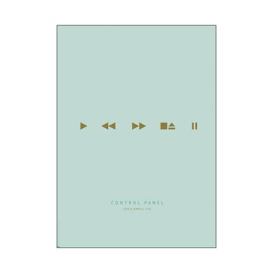 Simple Living - Control Panel #Turqouise for wholesale by PLTY