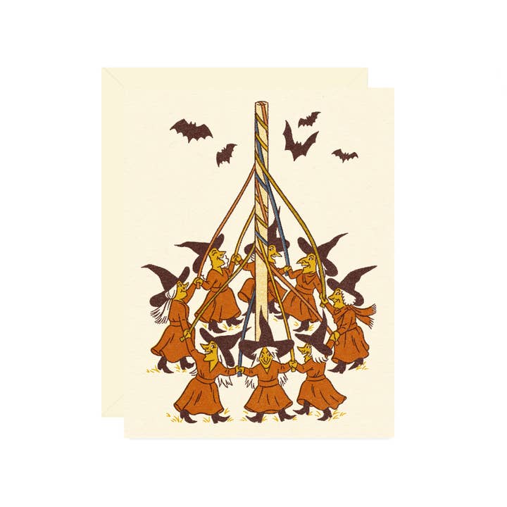 Wallflower Paper & Party - Wholesale Halloween Card - The Witch’s Party Card