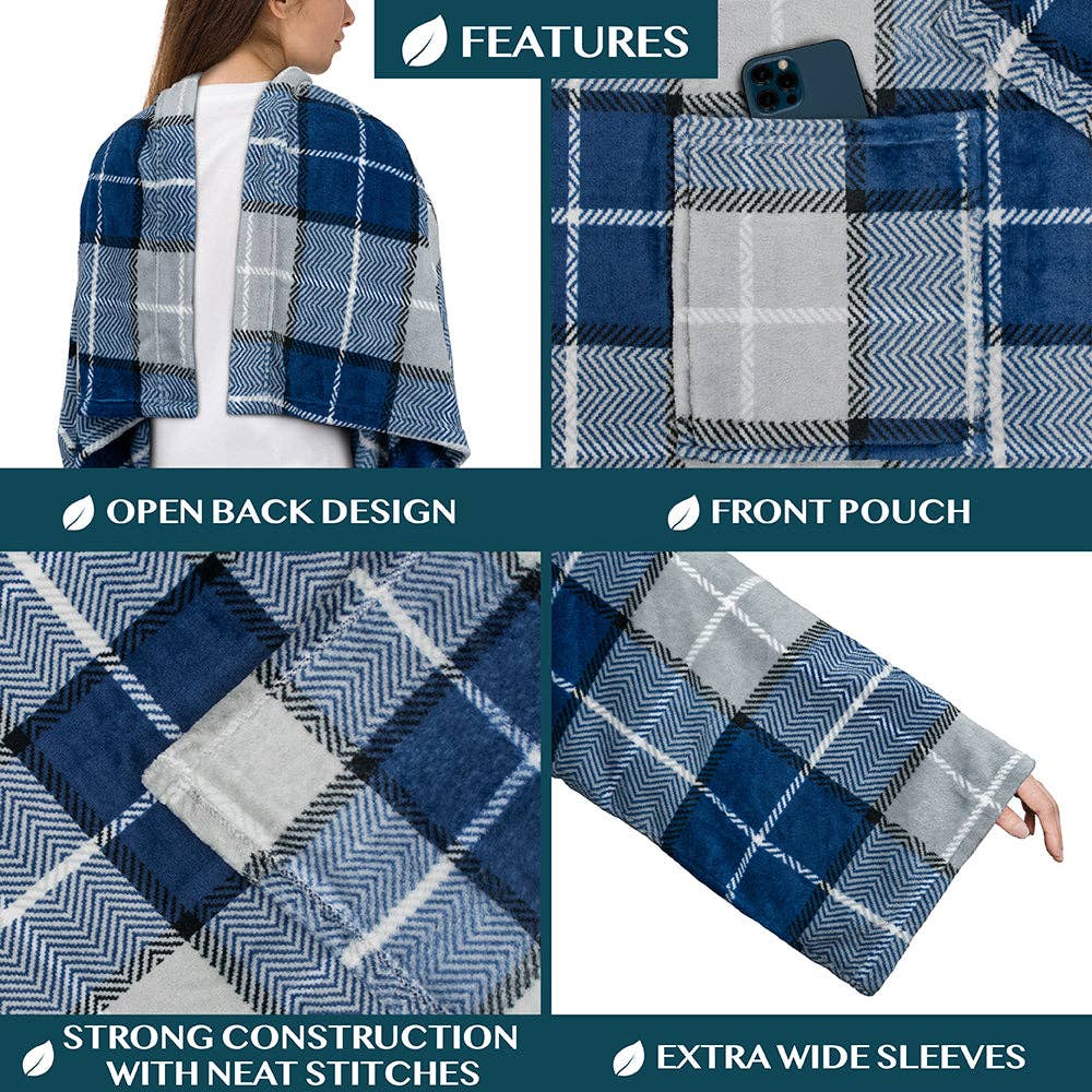 Pavilia - Vendita all'ingrosso Plaid - Coperta con maniche - Tasca applicata70