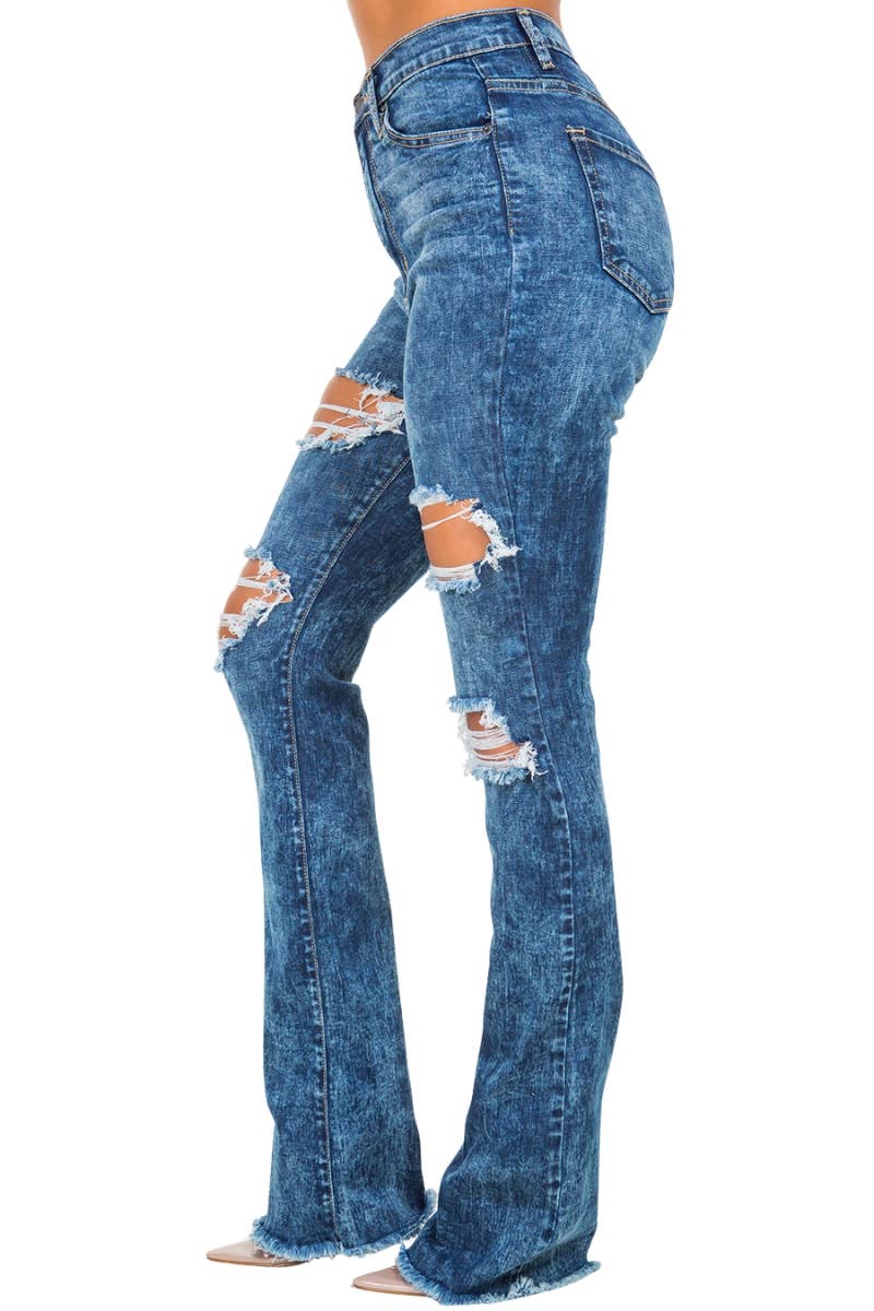 GJG Denim - Venta al por mayor Vaqueros - Mujer - Vaqueros Thania Boot Cut    5