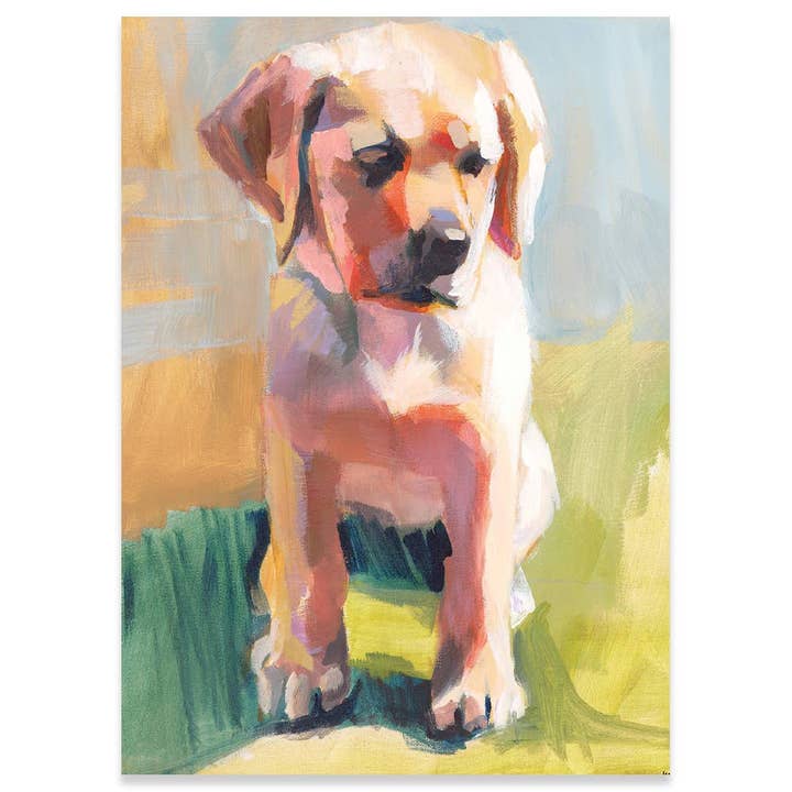 HANK BLANK GREETING CARD 4.5 x 6.25" for wholesale by Calypso Cards LLC