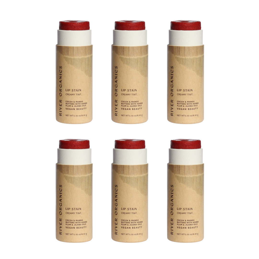 River Organics – Engroshandel Læbefarve/farve/tone – Granatæble Vegansk læbefarve8